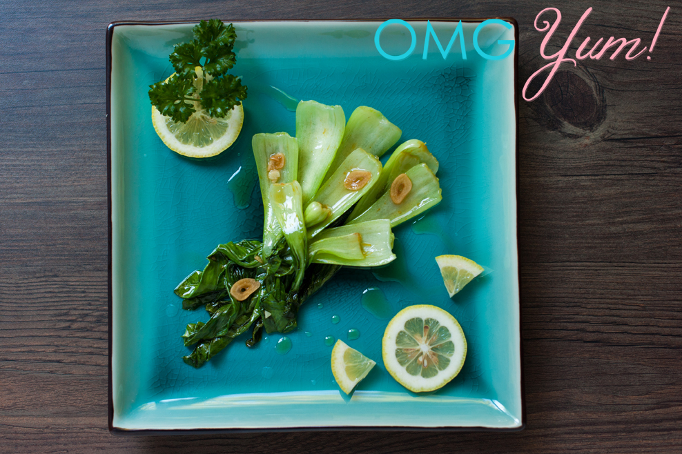 Guest Post: Sesame Garlic Stir Fried Bok Choy