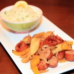 Apple Chicken Sausage Salad