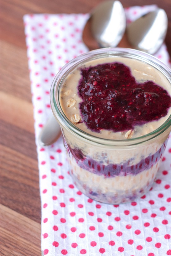 PBJ Overnight Oats