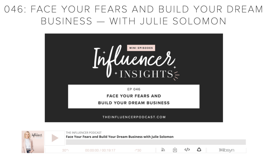 the influencer podcast