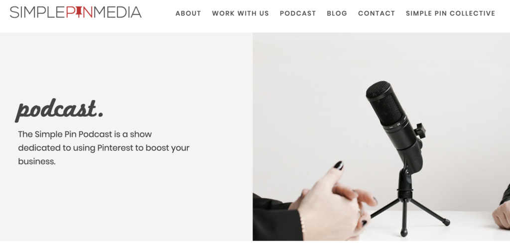 simple pin media podcast