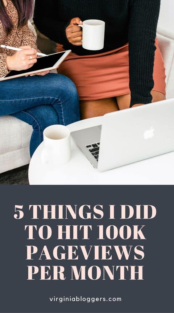 5 Things I Did to Hit 100K Pageviews on My Blog